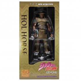 Medicos Super Action Statue JoJo's Bizarre Adventure Part 3 Stardust Crusaders Hol Horse Chozokado Figure (tan)