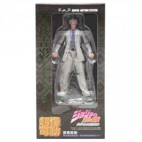Medicos Super Action Statue JoJo's Bizarre Adventure Part 4 Diamond Is Unbreakable Yoshikage Kira Chozokado Figure (white)