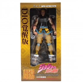 Medicos Super Action Statue JoJo's Bizarre Adventure Part 3 Stardust Crusaders Dio Brando Awakening Ver Figure (gray)