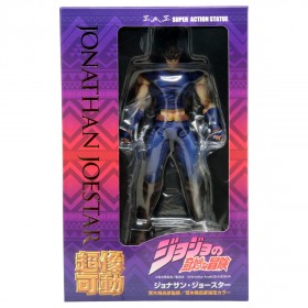 Medicos Super Action Statue JoJo's Bizarre Adventure Part 1 Phantom Blood Jonathan Joestar Chozokado Figure (blue)
