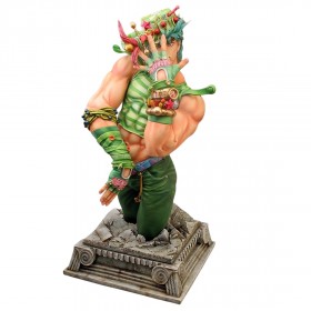 Medicos Super Art Statue  JoJo's Bizarre Adventure Part 1 Phantom Blood Jonathan Joestar ChozoArt Figure (green)