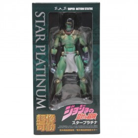 Medicos Super Action Statue JoJo's Bizarre Adventure Part 3 Stardust Crusaders Star Platinum Chozokado Figure Re-Run (green)