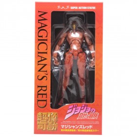 Medicos Super Action Statue JoJo's Bizarre Adventure Part 3 Stardust Crusaders Magician's Red Chozokado Figure Re-Run (red)