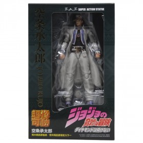 Medicos Super Action Statue JoJo's Bizarre Adventure Part 4 Diamond Is Unbreakable Jotaro Kujo Chozokado Figure Re-Run (white)