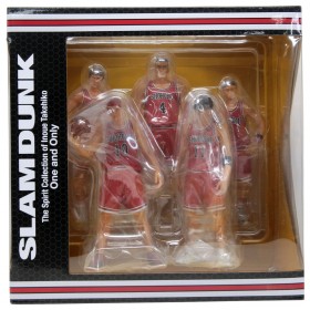 M. I. C. One and Only Slam Dunk Shohoku Starting Member 5 Figures Set (red)