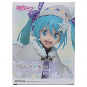 Taito Hatsune Miku Winter Ver. Renewal Figure (blue)