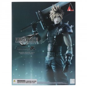 Square Enix Final Fantasy VII Remake Play Arts Kai Cloud Strife Ver. 2 Figure (black)