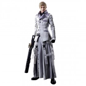 PREORDER - Square Enix Final Fantasy VII Remake Play Arts Kai Rufus Shinra Figure (white)
