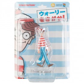 Medicom Where's Wally? UDF Wally Ultra Detail Figure (red)